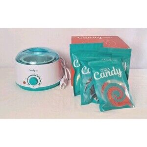 Body Candy Waxing Kit Warmer Wax Melts Beads 3.5 oz